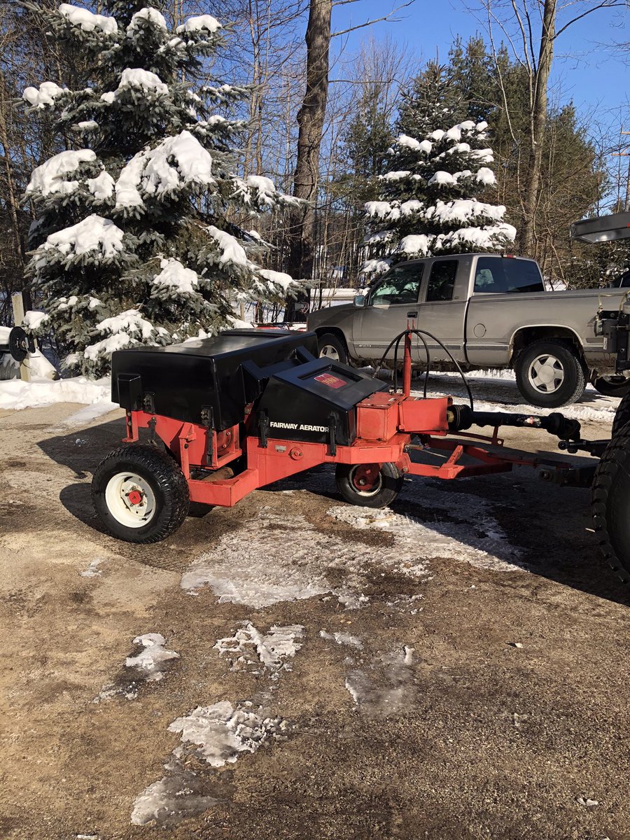 TheReelBenBeard's tweet photo. For Sale-Toro Fairway Aerator $800.00.
This thing is a beast!!!! https://t.co/4rYjiuW1AT