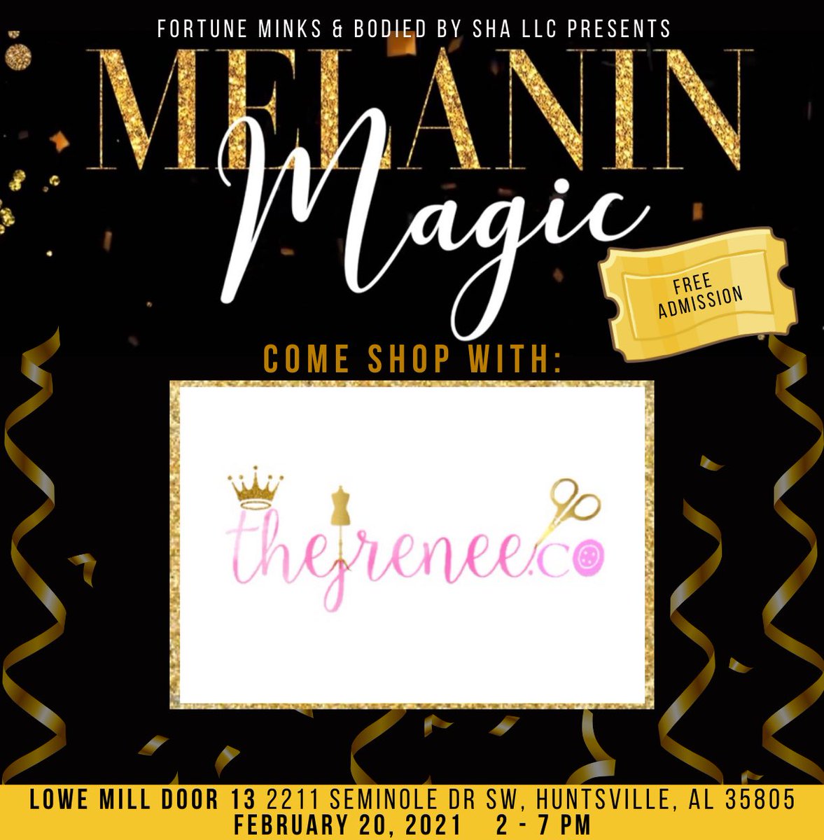 FortuneMinks's tweet image. THIS SATURDAY #popupshop