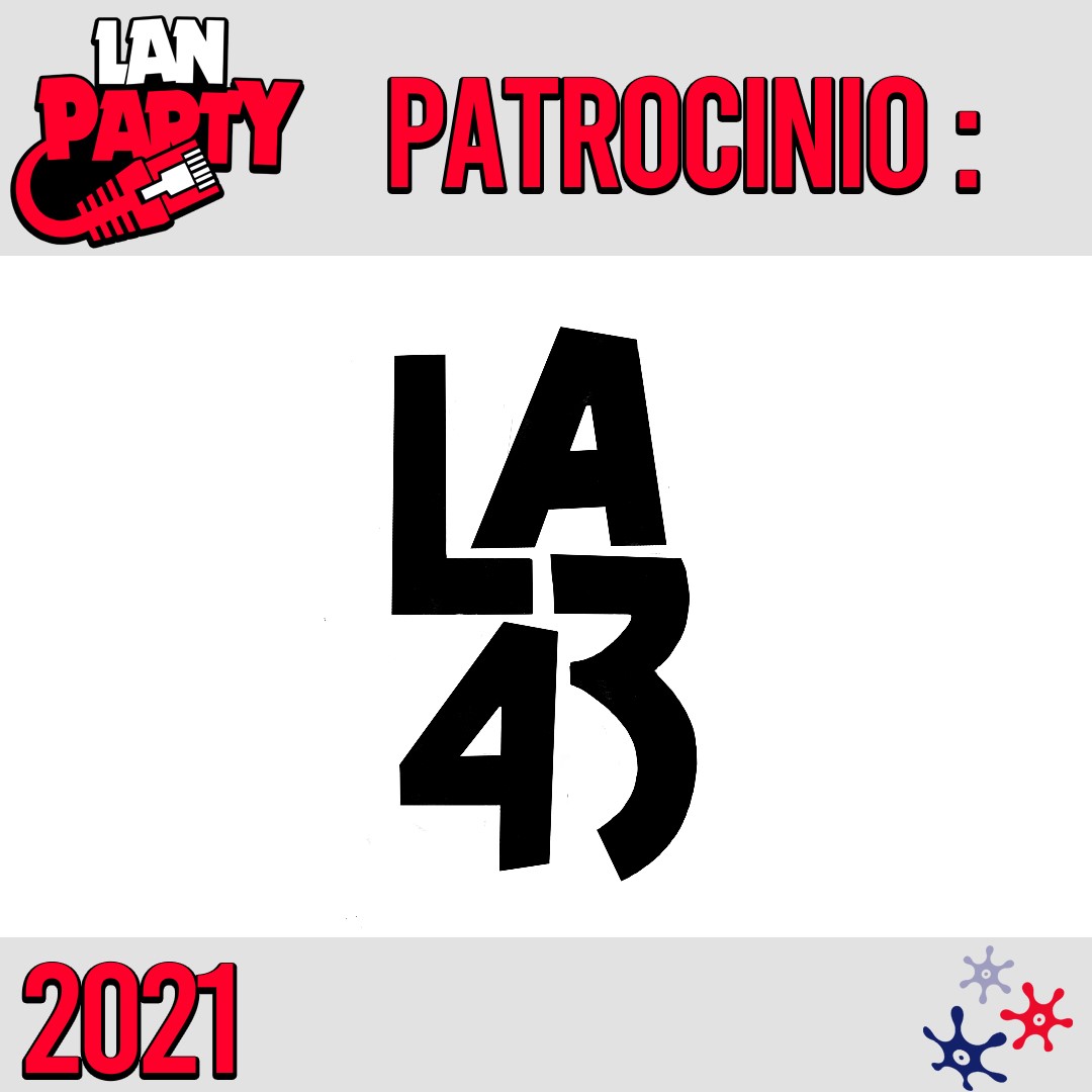 lanpartyryc's tweet photo. 💥PATROCINADOR:💥
¡¡Os presentamos a La43!!
¡Otro gran patrocinador de la LAN Party RyC 2021!

📍Calle Dr. Pareja Yébenes, 12, 18012 Granada📍
Instagram📸 @espaciolacuatrotres
#la43 #la43granada #granada #cesramonycajal https://t.co/EWgufhN07B