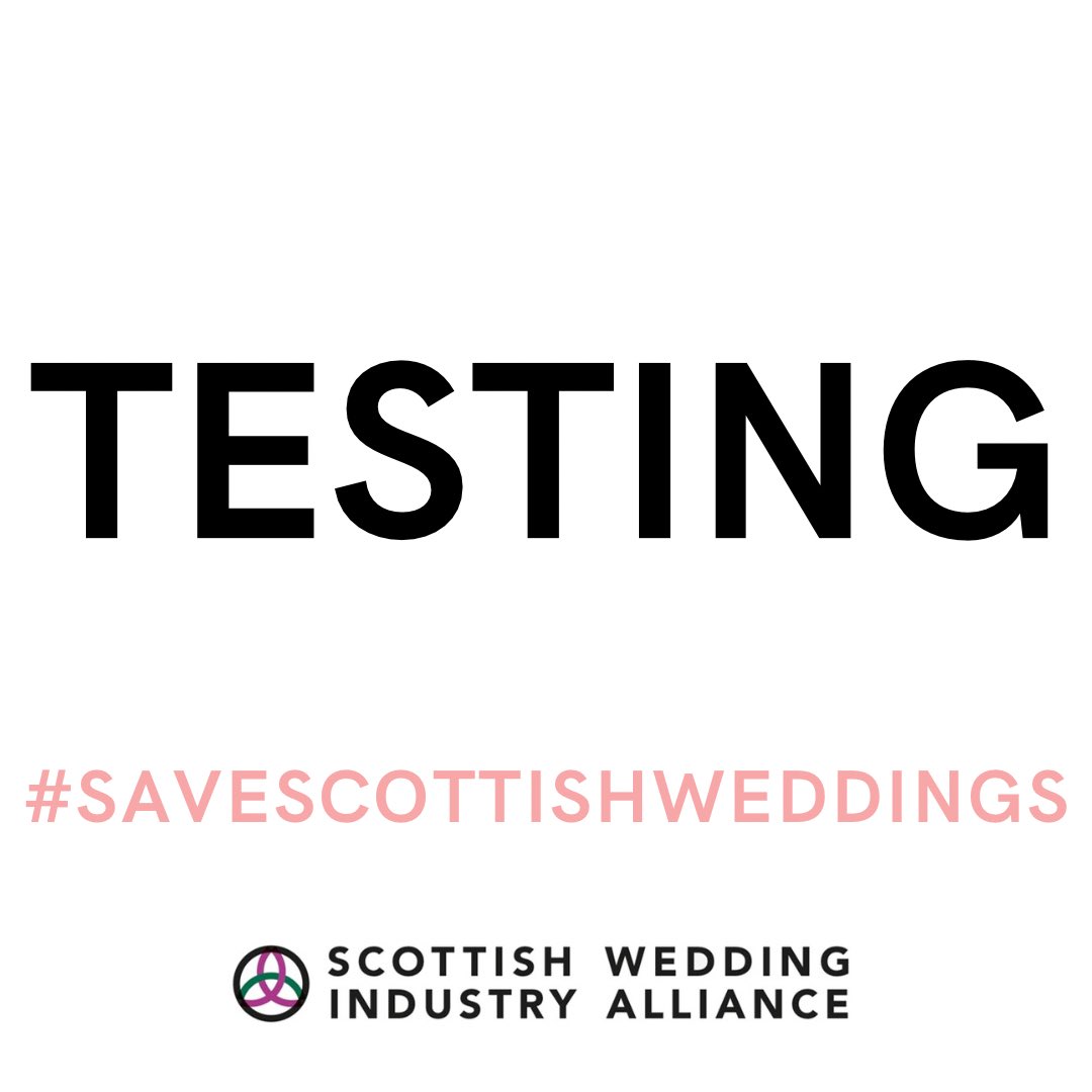 Scottish Wedding Industry Alliance tweet media