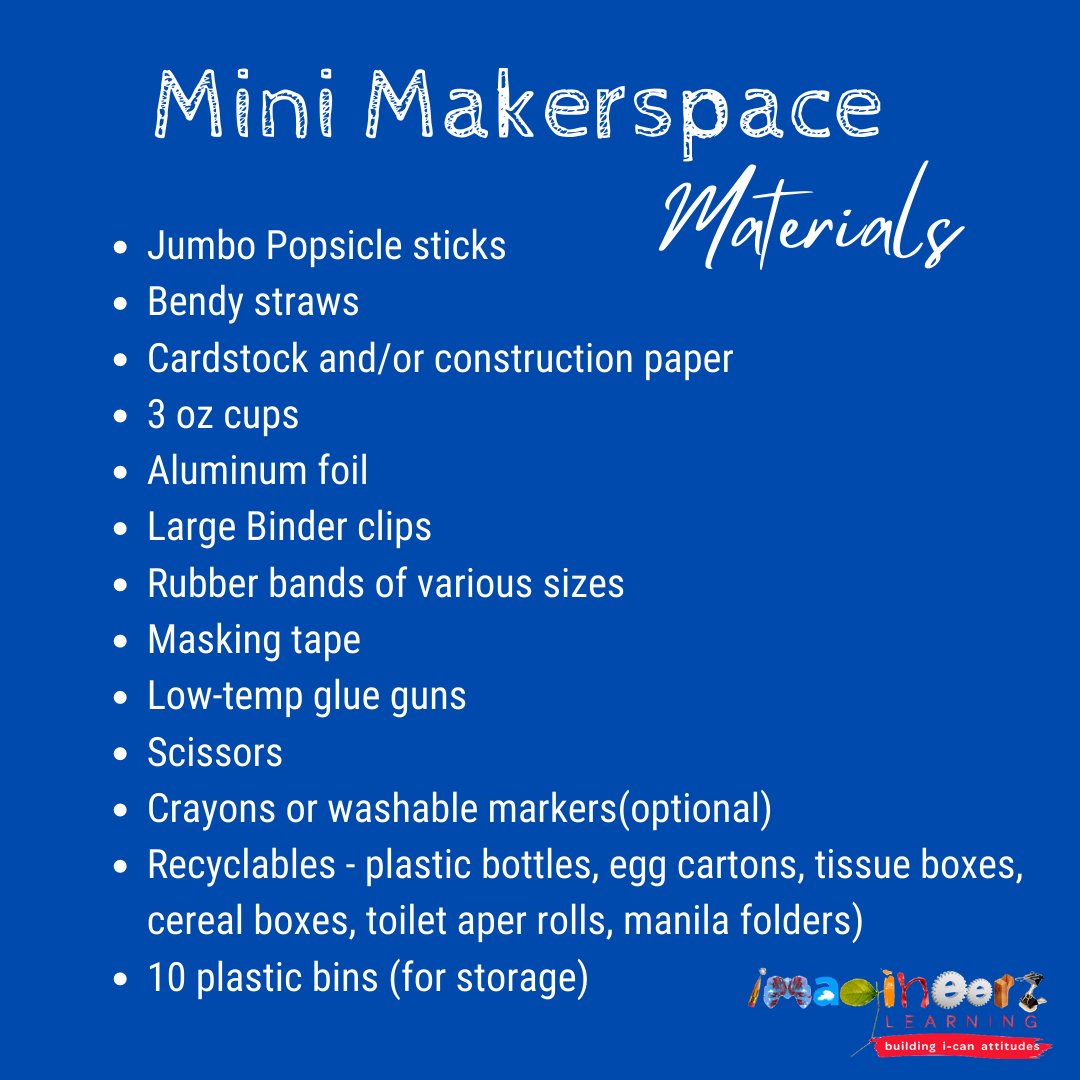 ican_Imagineerz's tweet image. i-CAN ACTIVITY

​Paper Person Home
​🏠Build a home this paper person would LOVE to live in.

​Step 1: Understand the challenge
Step 2: Ideate using ?&apos;s as prompts
​Steps 3 &amp;amp; 4: Prototype &amp;amp; Test

​Visit our blog for details: imagineerz-learning.com/blog/
​#designthinkingforkids
