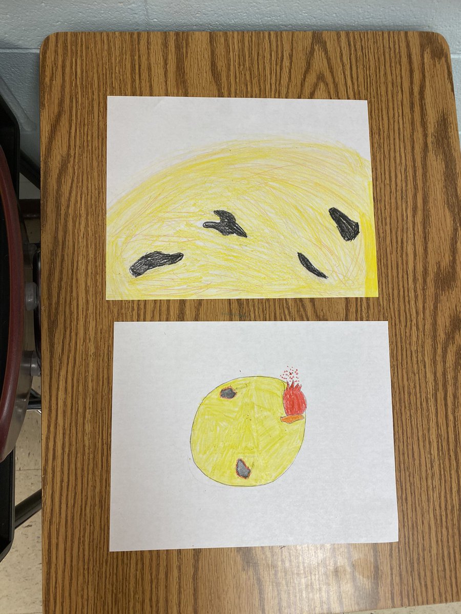 beetheridge's tweet image. @NASA Art Challenge! Draw a picture of what you think the Sun looked like on any day you like! #nasakidsart #ccgifted #etheridgegifted #saksgifted @ccboe_news @amybshelly