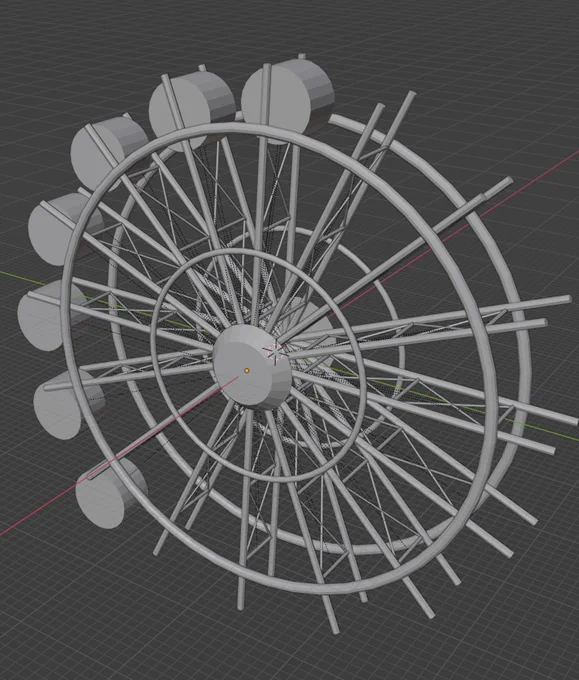 Sketch &amp; a 3d reference made with blender ? 