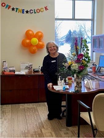 Bloom_CU's tweet image. After nearly 15 years of helping our @Bloom_CU members thrive, our friend Lee is retiring!  Congratulations!  She's looking forward to traveling, and more grandkids time!  Thank you for all of your flexibility and hard work over the years.  Enjoy!