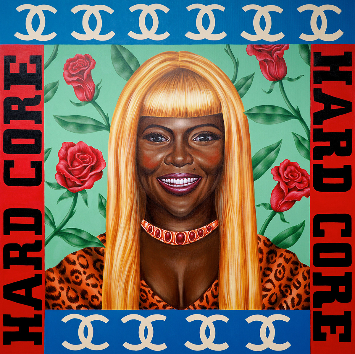Saddo's bold acrylic paintings featuring iconic female rappers — see more work by Saddo > on.be.net/3ucFoIn