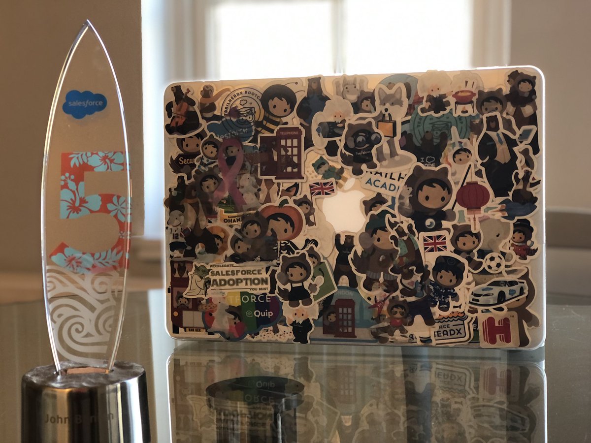 johnbanian's tweet photo. 5️⃣ years riding the wave @salesforce this week! Grateful to work for a company that allows me to take time out for home schooling, cares about my family’s #wellbeing &amp; encourages me to give back via #volunteering. I get to work with some amazing ppl and awesome clients every day. https://t.co/mJMfe1gxJQ