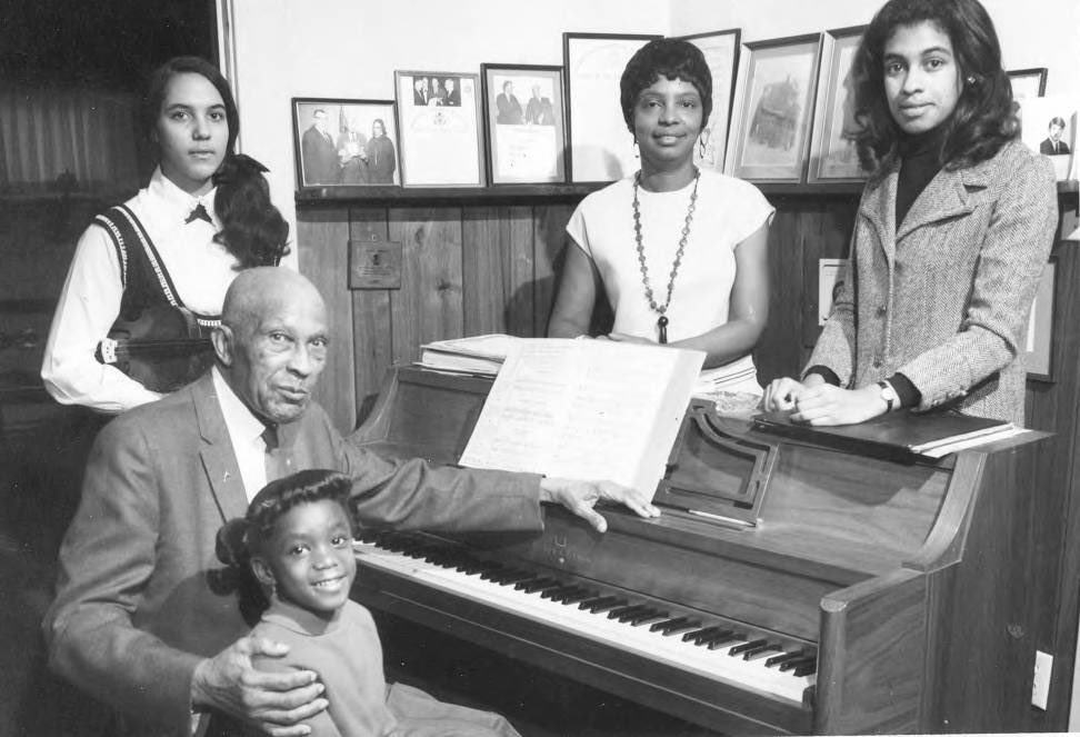 Tacoma_History's tweet photo. These are just a few of the people who will be featured in this evening's live webinar, "Black Voices from Tacoma's Musical Past” - tune in at 6pm, free registration here: https://t.co/WUo1vRU2ay

Presented with @TacomaLibrary 

#BlackHistoryMonth￼ #TacomaMusicHistory https://t.co/u0bM31UcIB