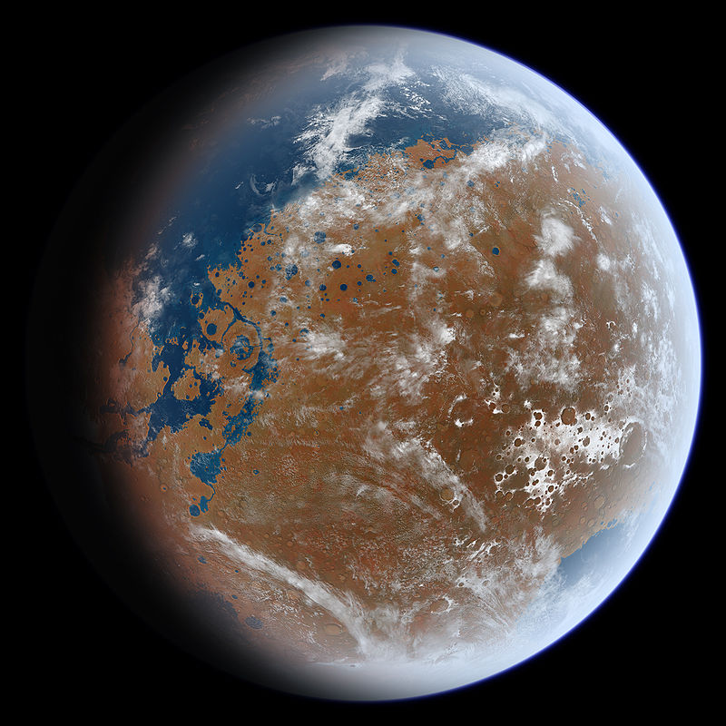 Let’s start with the basics: we’re interested in Mars because it is a mystery. It’s a dry and desolate place today, but we keep finding evidence of water and habitability in the past. What happened? Could live have evolved there before it dried out? 2/