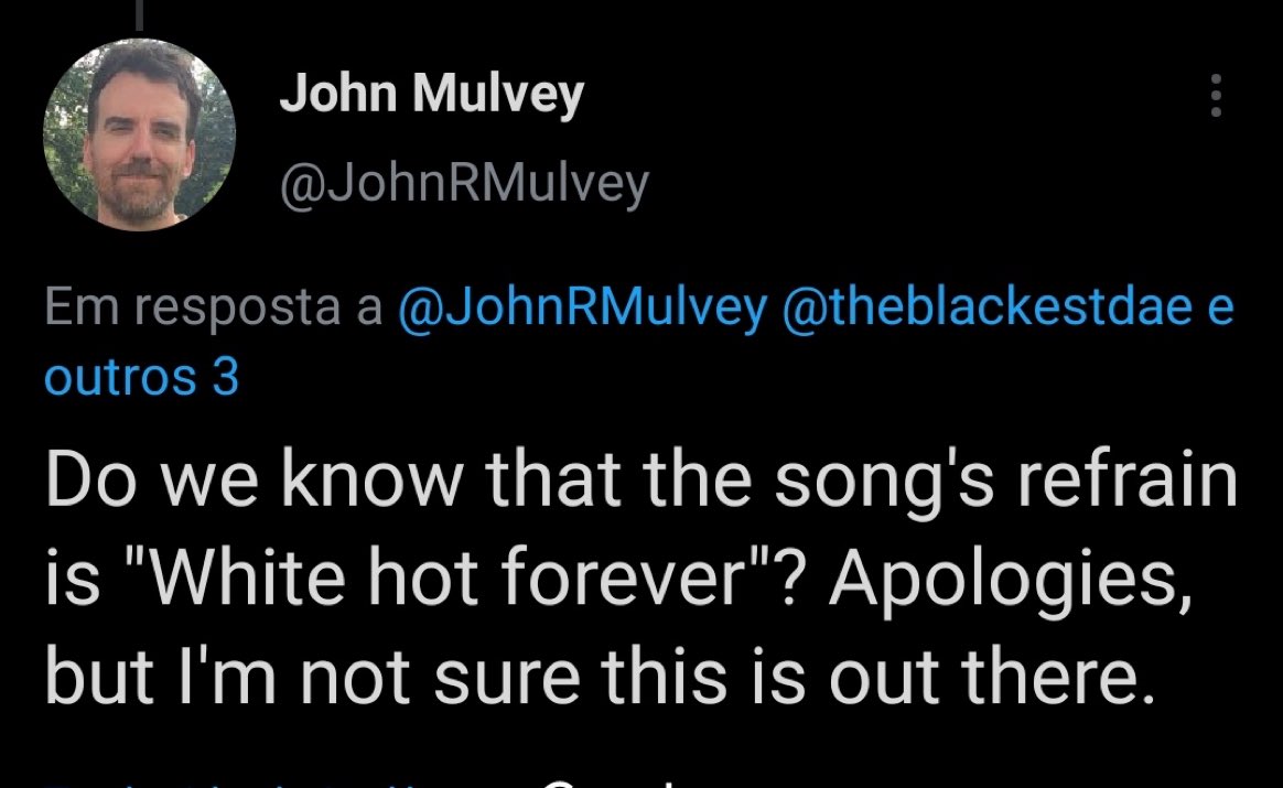 Lana Del Rey Online Twitterissa John Mulvey Director Of Mojo Confirms That The Song White Hot Forever Turned Into Tulsa Jesus Freak The Lyrics White Hot Forever Are Sang In The Chorus