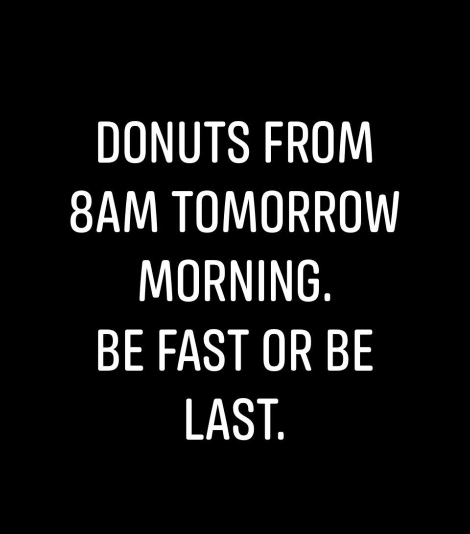 Eatartvenues's tweet photo. FAT FRIDAY.
Are you ready?!
-
-
-
-
#befastorbelast #dontriskityoullloseyourbiscuit #snoozeyouloose #firstcomefirstserved #muffins #donuts #doughnuts #younut #friday https://t.co/JsEslt2b67