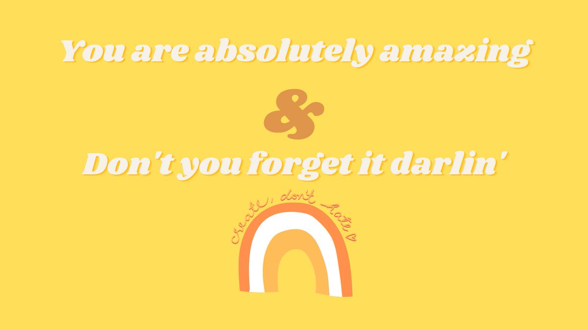 AutumnMcCain4's tweet photo. Don't let the world tell you who you are or what you should be #youareamazing
#createdonthate #staypositive #keeprockingit https://t.co/vLsFiJLoe8
