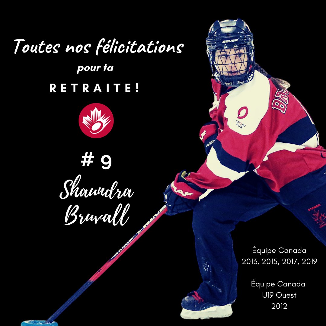 ringettecanada's tweet photo. Ringuette Canada tient à féliciter Shaundra Bruvall (Calgary, AB) pour l'annonce de sa retraite d'Équipe Canada.

Veuillez vous joindre à nous pour remercier Shaundra pour sa contribution à notre sport et pour célébrer son incroyable carrière!
#ringuette https://t.co/bziBKqcZs6