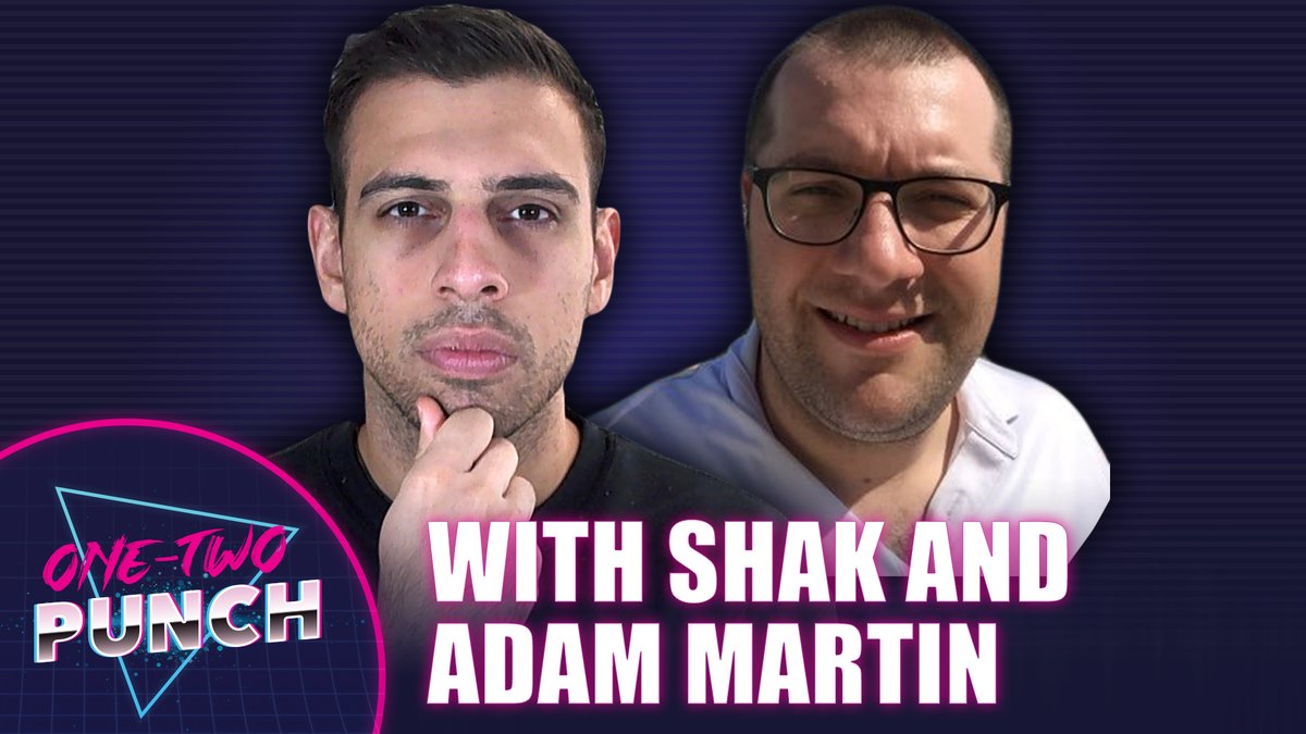 FightfulMMA's tweet image. #OneTwoPunch is back tomorrow at 2:15 p.m. ET/11:15 a.m. PT with hosts @Shak_Fu and @MMAdamMartin