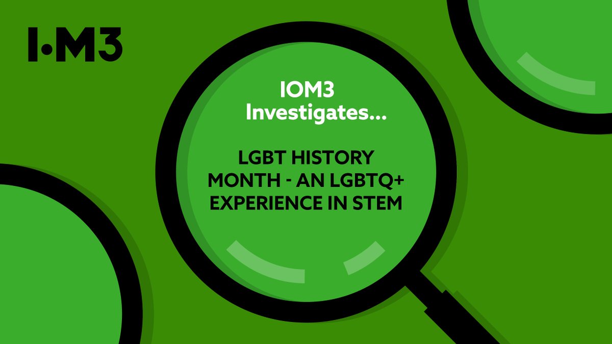 NatalieIOM3's tweet photo. NOW LIVE: Our latest episode of 'IOM3 Investigates...' with @IOM3_Pride in celebration of the @STEMLGBTQYou event as well as #LGBTQHistoryMonth we bring you a reflection on the obstacles and experiences of LGBTQ+ people in STEM. Listen now at https://t.co/awz49g661p https://t.co/OBV1KG7TFC