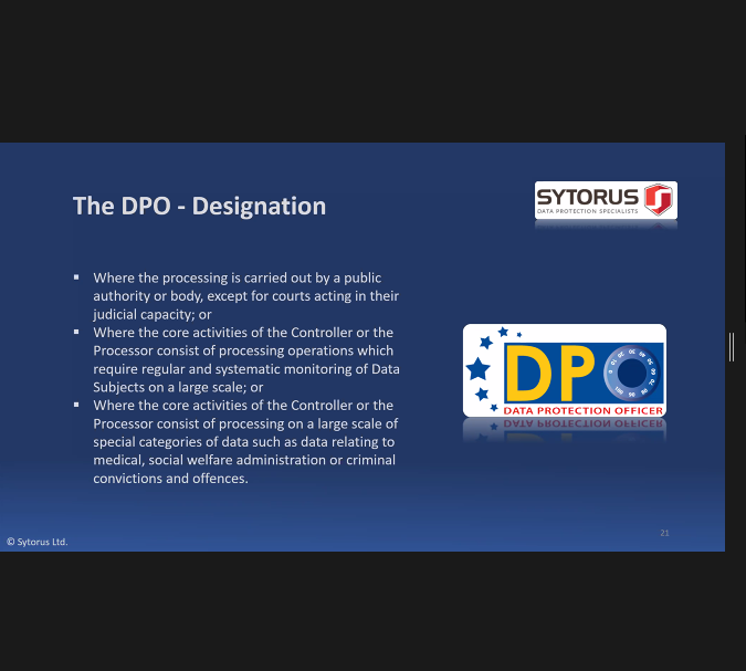 RegisterISLI's tweet image. RISLI would like to thank the registered #ISLinterpreters for attending our first #CPD training in GDPR. 
Many thanks to Hugh Jones of Sytorus and the ISL interpreters @Cat_1964, @mohan_amanda and @LeanneForLouth for the wonderful work. 
@SLIS_Ireland @citizensinfo
#RISLICPD2021