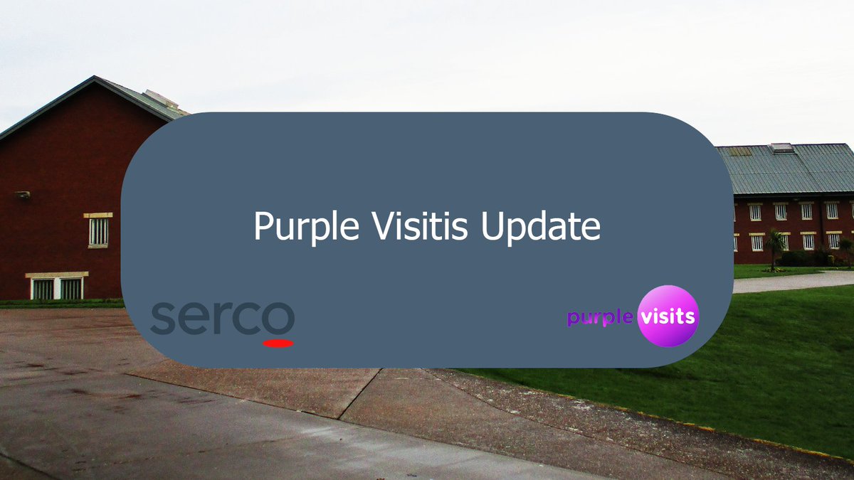 We’re pleased to announce that we have increased our @PurpleVisits video call capacity. This means that each prisoner will now be able to book two video calls per month. It’s important to maintain family ties during #Covid #Familymatters #Securevideocalls