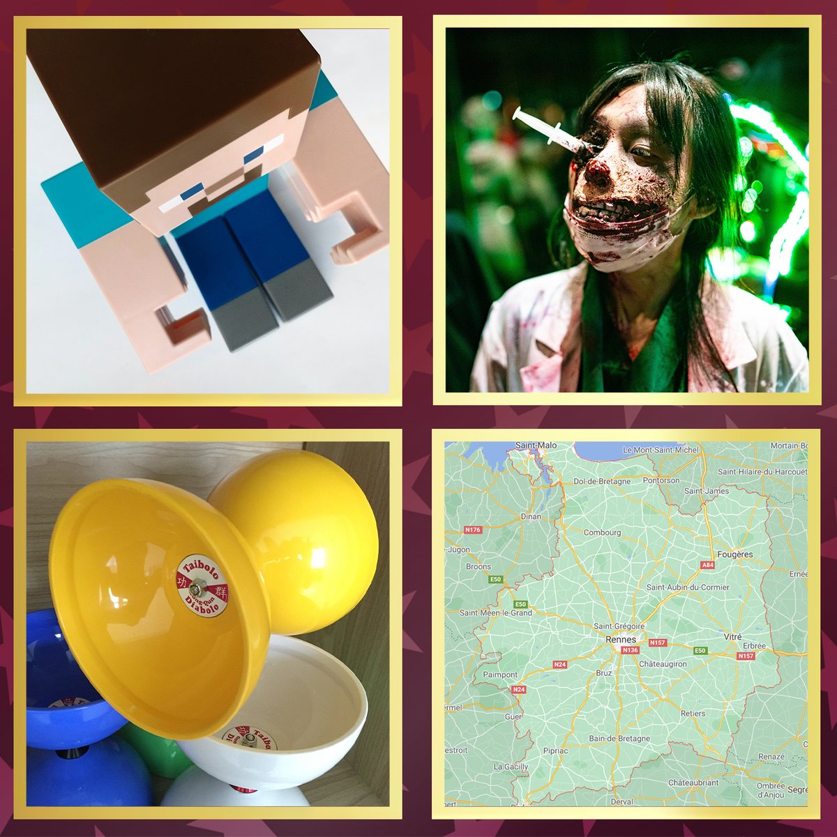 PlaneteAstral's tweet image. Let's play a game ! 👾

Saurez-vous trouver, à partir de ces images, quel Youtubeur sera l'invité du prochain "Un jeu, un seul", qui sortira vendredi 26 février ? 🤔

Alors ? Une petite idée ? ✨
Allez, à vos clavier ! 😊