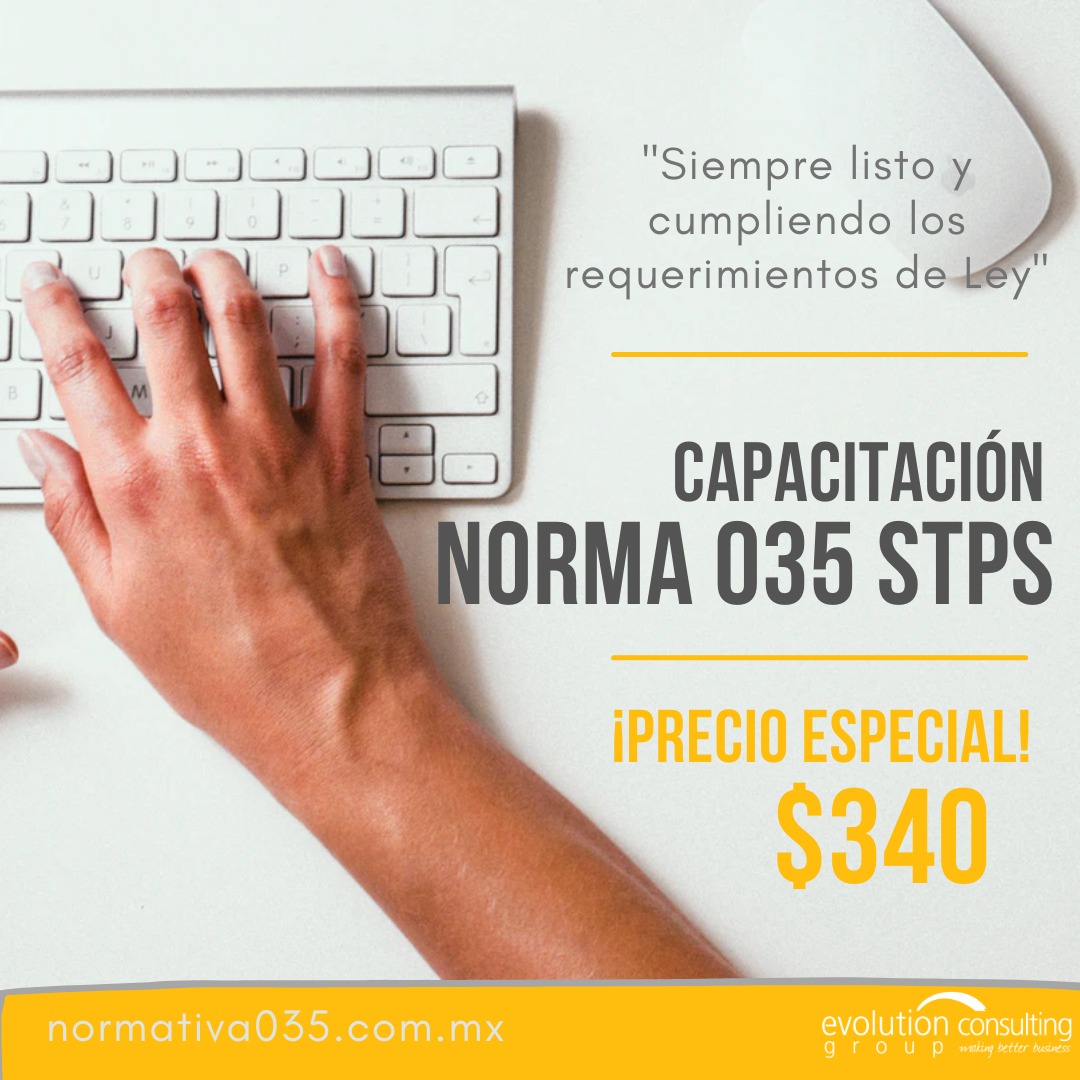 evolution_cg's tweet photo. 💡¡Capacítate en línea sobre la NOM 035 STPS 2018!
👍¡No te quedes sin tu cupo y aprovecha esta oferta!
📩Escríbenos al: 5550319401
info@evolutioncg.net
https://t.co/JipEj17Exx
#nom035 #nom035stps #riesgopsicosocial #Capacitaciones https://t.co/dt8YyGvlJY