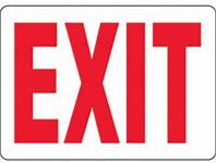 Please check to be sure the snow has been moved away from ALL exit doors