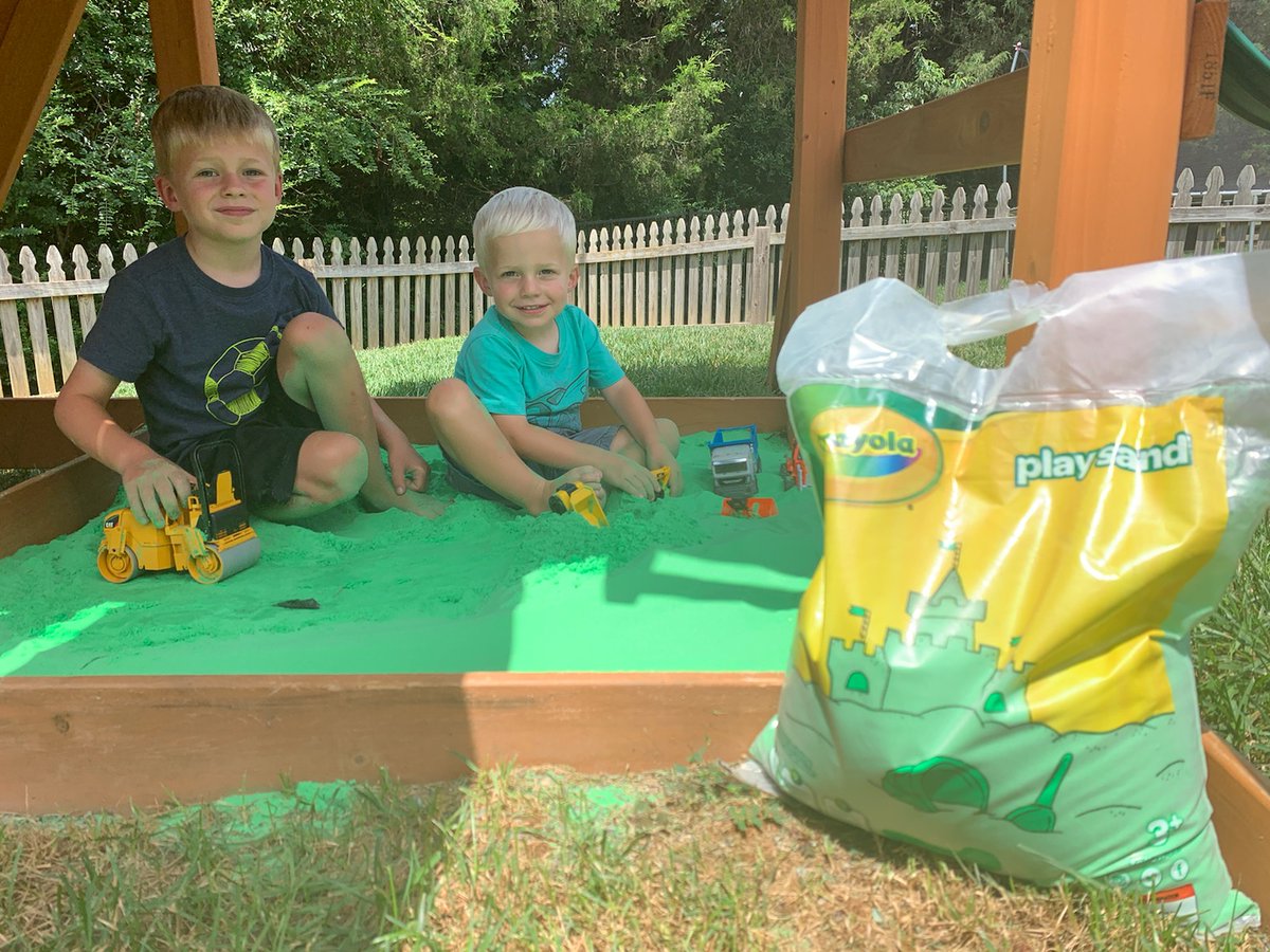 crayolasand's tweet photo. #TBT to these two cuties and their backyard fun with Crayola Play Sand! We can't wait for the warmer weather!
#PlaySand #CrayolaPlaySand #Crayola #ColorSand #KidActivities #Playtime #SensoryPlay #SensoryBox #PreschoolActivities #KindergartenActivities https://t.co/61fA7rormq