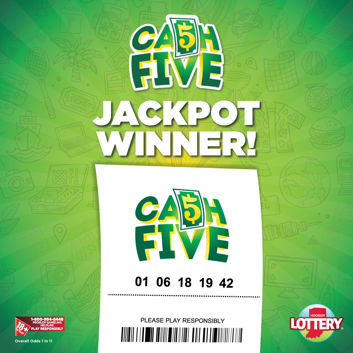 Bingo To Go Hoosier Lottery