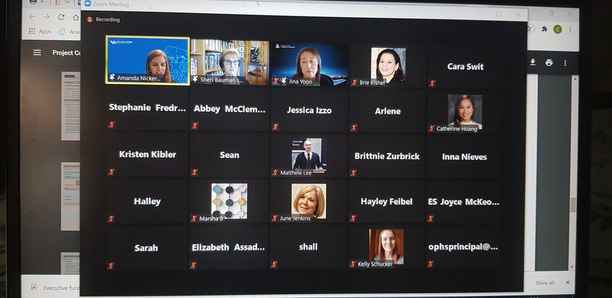 CaraSwit's tweet photo. The silver lining of COVID - participating in @UB_BullyPrevCtr virtual colloquium at 530am NZ time @sheribauman #AcademicChatter #VirtualColloquium https://t.co/7JqIz2Wfxc