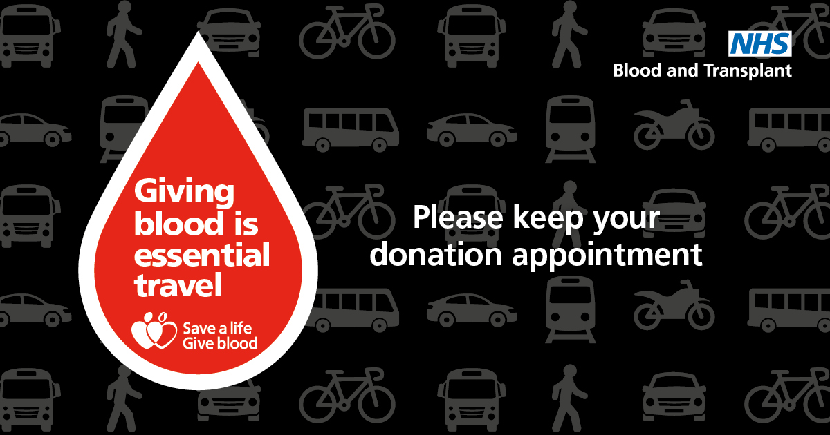 GiveBloodNHS's tweet photo. Our blood centres are open with extra safety measures in place. Please #KeepDonating if you can! 🩸

If you have received a coronavirus vaccine as part of the UK vaccination programme, please wait 7 days after having the vaccine before coming to donate. https://t.co/KRP0yF4MiT https://t.co/IQkkxCK34y