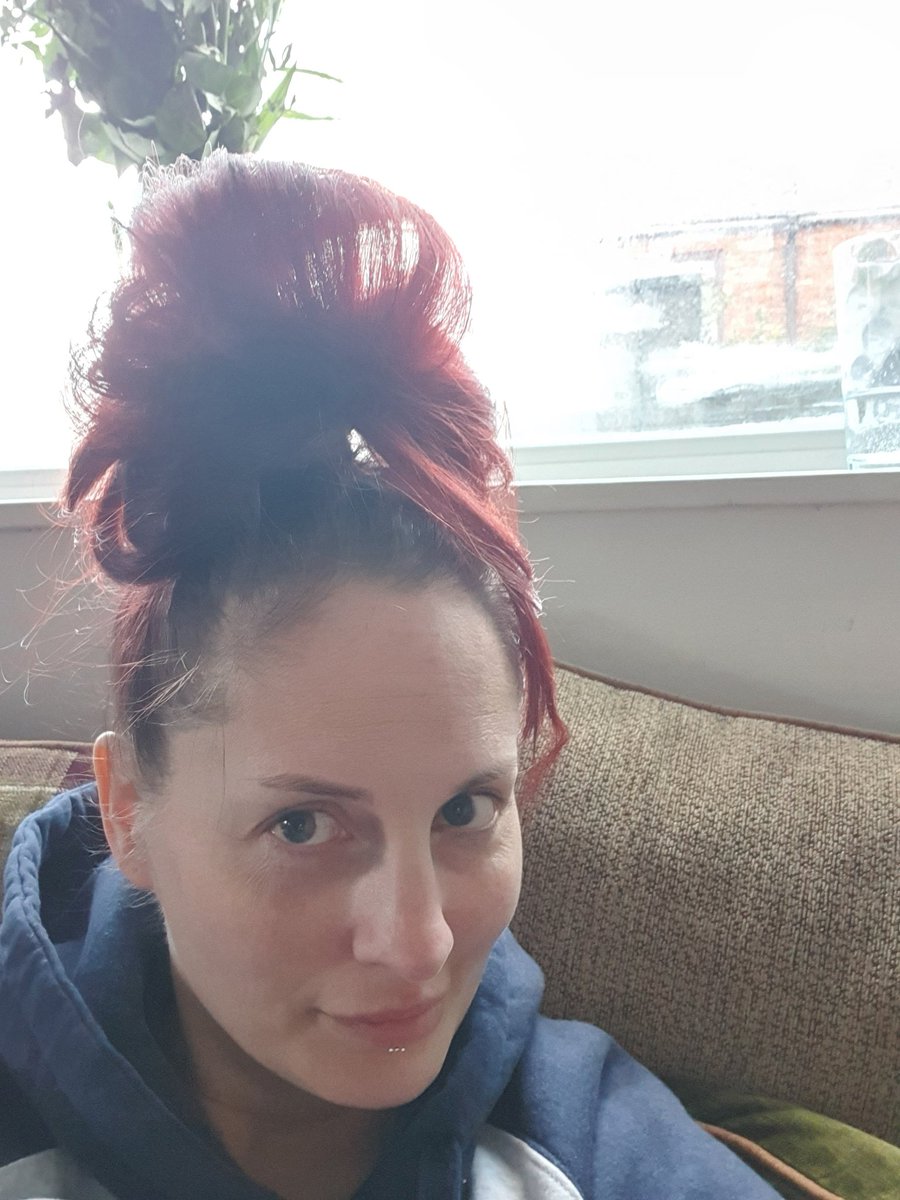 Trying to be 'down with the kids' but why does my 'messy bun' look more like a slinky....?!