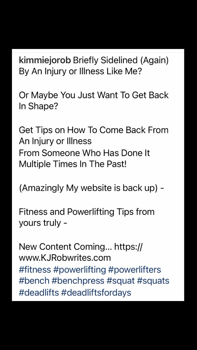 K J Rob tweet media