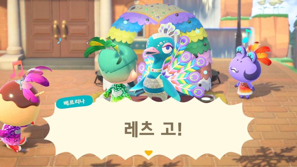 silver_star777's tweet photo. 레츠고 카니발! #간만에 접속 #동물의숲 #AnimalCrossing #ACNH #NintendoSwitch https://t.co/s7Fhi4fso1