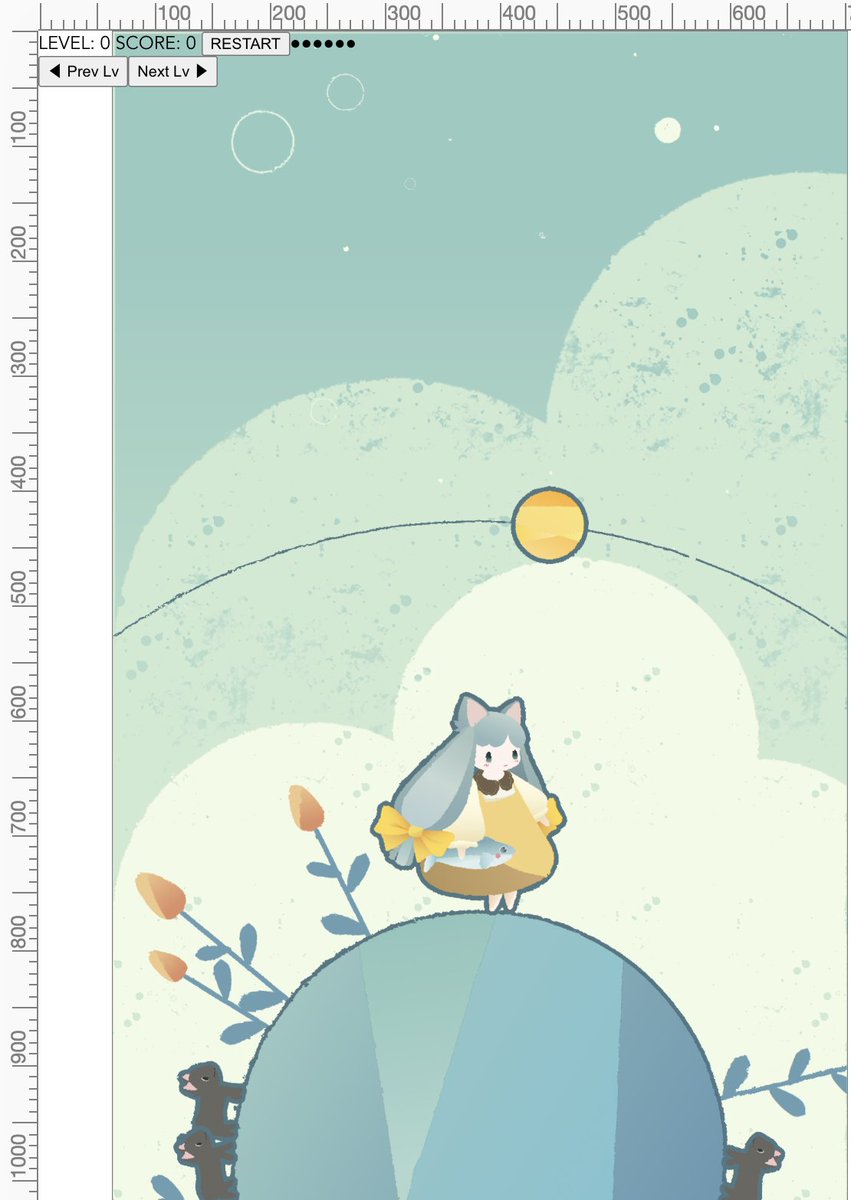 yuneco's tweet image. 今日の進捗
デザインのバリエーション作れるようになった。楽しい部分だけど時間が無限にかかる...
#PixiJS #MezashiAttack