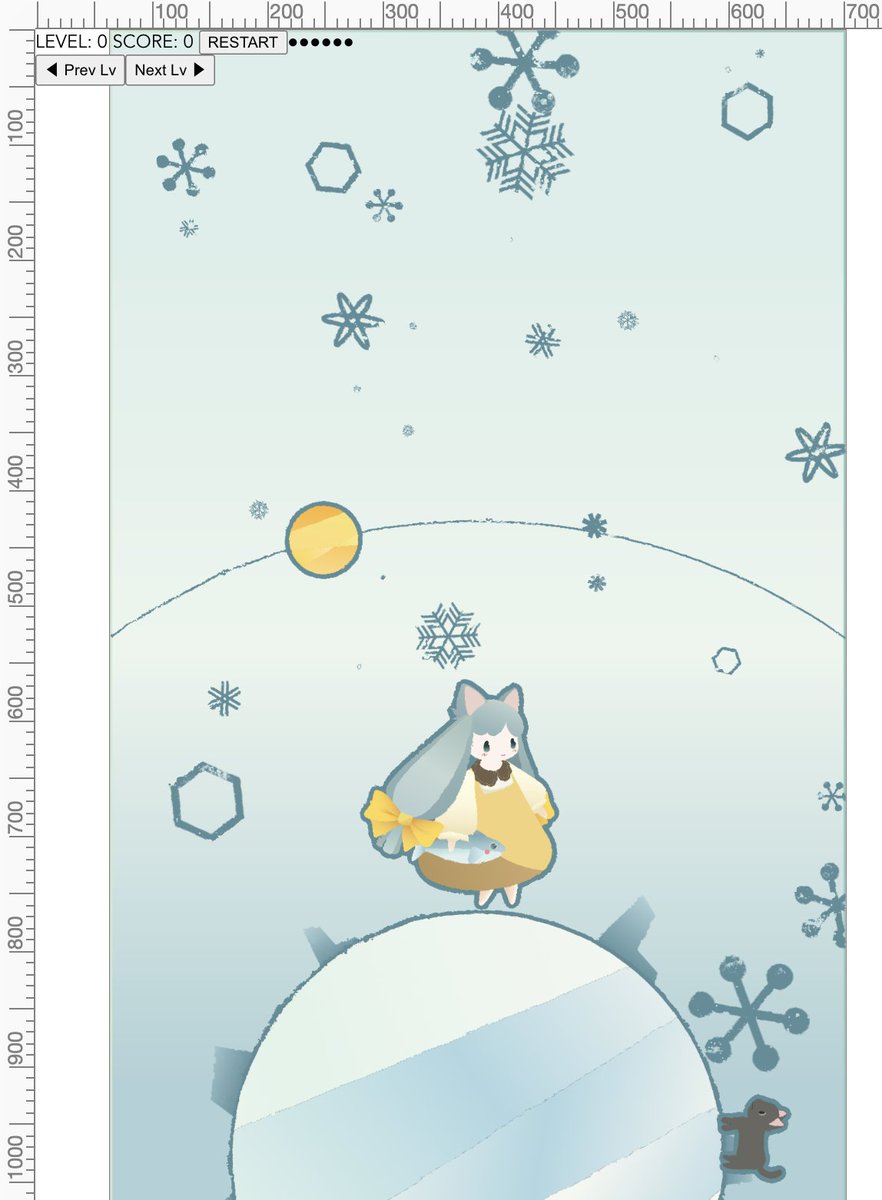 yuneco's tweet image. 今日の進捗
デザインのバリエーション作れるようになった。楽しい部分だけど時間が無限にかかる...
#PixiJS #MezashiAttack