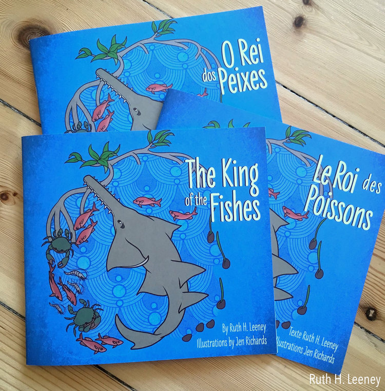 Hello #AnimalArtistsUnite! I'm Jen and I focus mostly on marine species through acrylic paintings, ink drawings, and digital illustrations. One of my favourite projects was working with <a href="/Africas_Sawfish/">Sawfish Detective</a> on critical sawfish outreach in fishing communities.