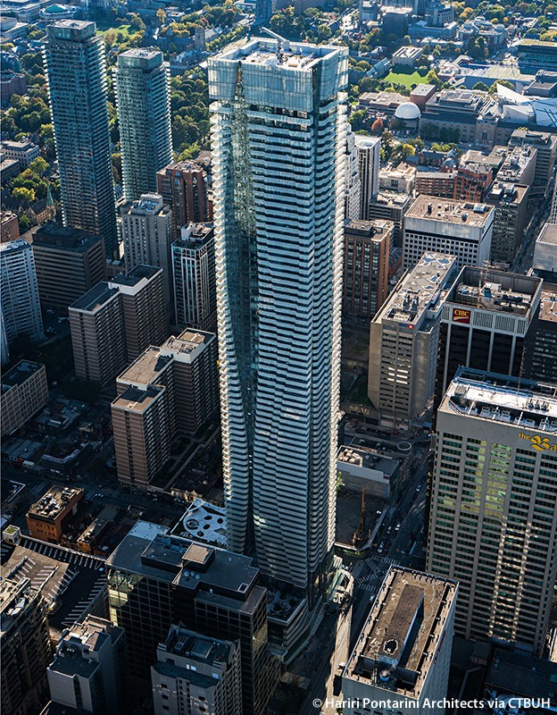This is not unique to London, of course, as is here in Toronto, One Bloor's top-floor penthouses sit largely unsold, even after construction finished four years ago.
