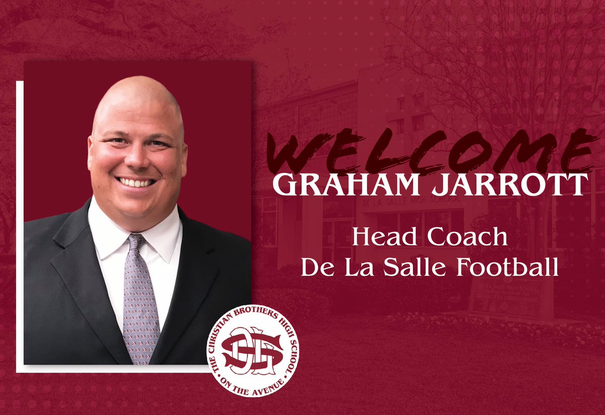 dls_athletics's tweet photo. #CavNation, we are proud to announce our new #DLSFootball Head Coach is #DLSAlum ('98) and #DLSHallofFamer (2017), Graham Jarrott!! Congratulations Coach Jarrott! #DLSAthletics #Cavsleadon #PrideoftheAvenue https://t.co/YODcKp04Qo