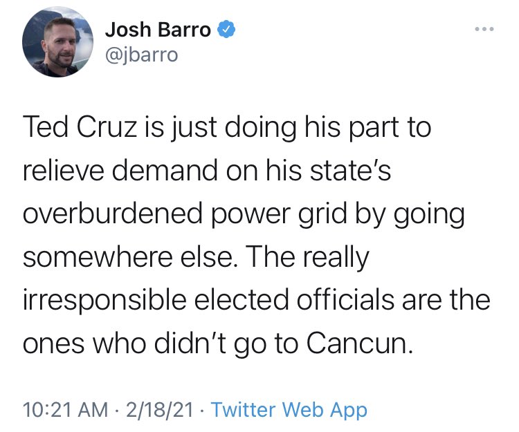 MattGertz's tweet photo. A valiant effort from @jbarro but really impossible to parody these people. https://t.co/I9Lz3mn4na