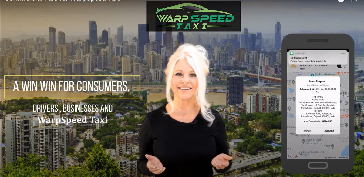 If you guys out there work for 1 of those driver services ya might want to check this due to open in May seems to me it's a #WINWIN for both sides.
#taxi #taxiservice #warpspeedtaxi #deliveryservice #courier #actor #commercial #driver #consumer #business

youtu.be/FRE-YyfdX94