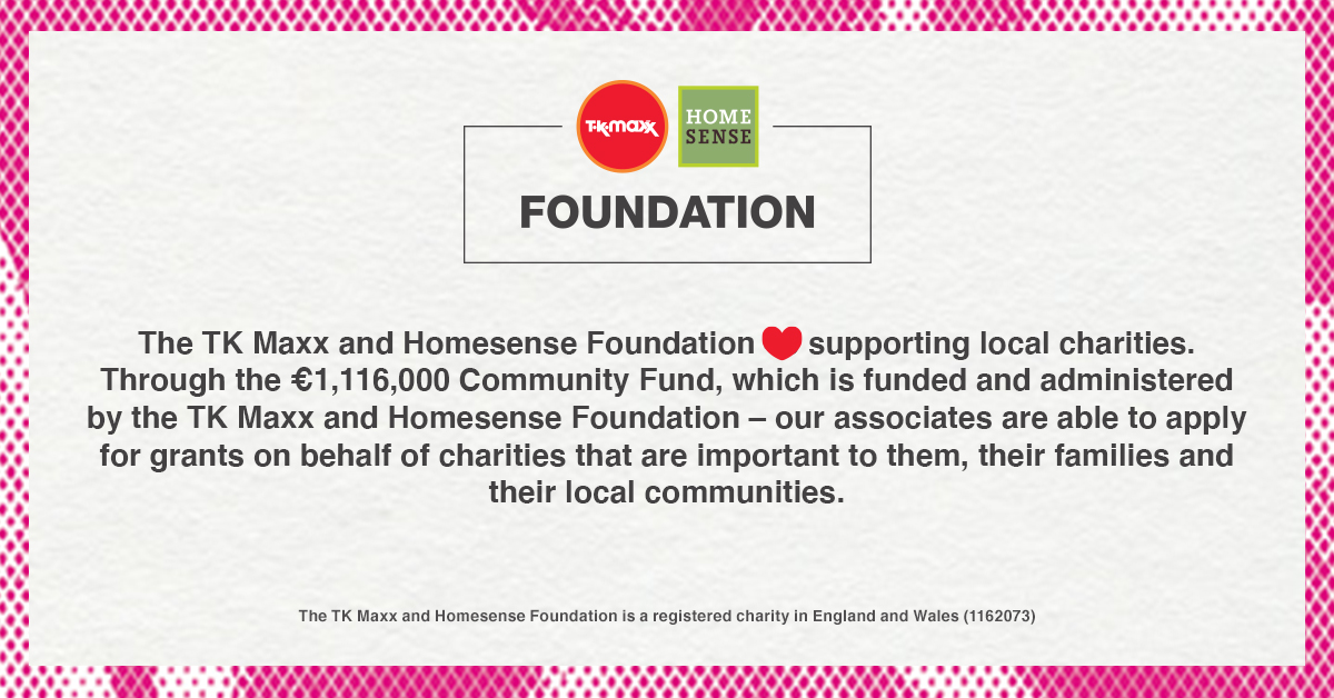 Find out how the TK Maxx and Homesense Foundation is helping local charities through its Community Fund homesense.ie/news/foundatio…