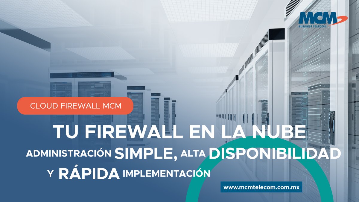 Tu seguridad en manos de expertos. Déjanos la administración de tu seguridad digital y enfócate en tu negocio: mcmtelecom.com/soluciones-par…