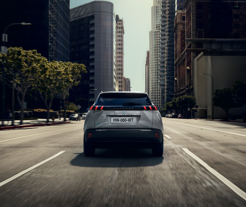 The future is in front of you. The all-new #PEUGEOTe2008  #FullElectric > bit.ly/2MohyYH