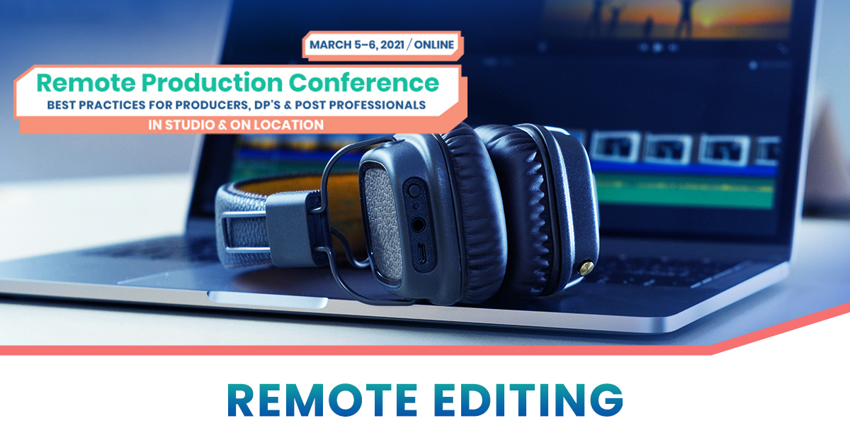 ProductionHUB's tweet image. Need to advance your remote editing workflows? Learn how to further integrate the cloud for future #Video projects. When working with a remote team, media management and organization becomes vital. Attend the #RemoteProductionConference to learn more: remoteproductionconference.com