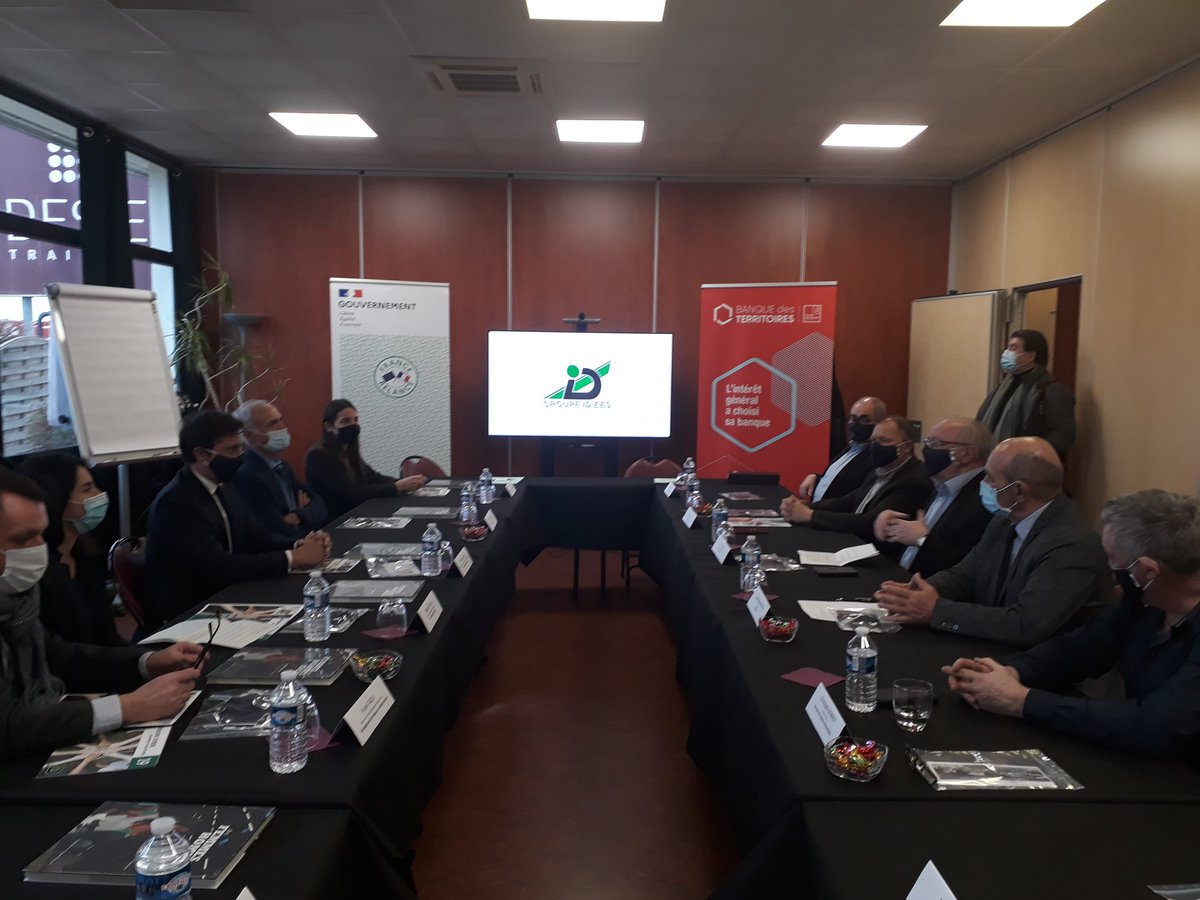 La <a href="/BanqueDesTerr/">Banque des Territoires</a> investit 1 M€ au capital de <a href="/GroupeIdees/">Groupe IDEES</a>, l'un des principaux groupes d'#insertion par l'activité économique en France, pour soutenir son développement de l'ensemble du territoire et ainsi doubler son activité de travail temporaire d'insertion d'ici 2023