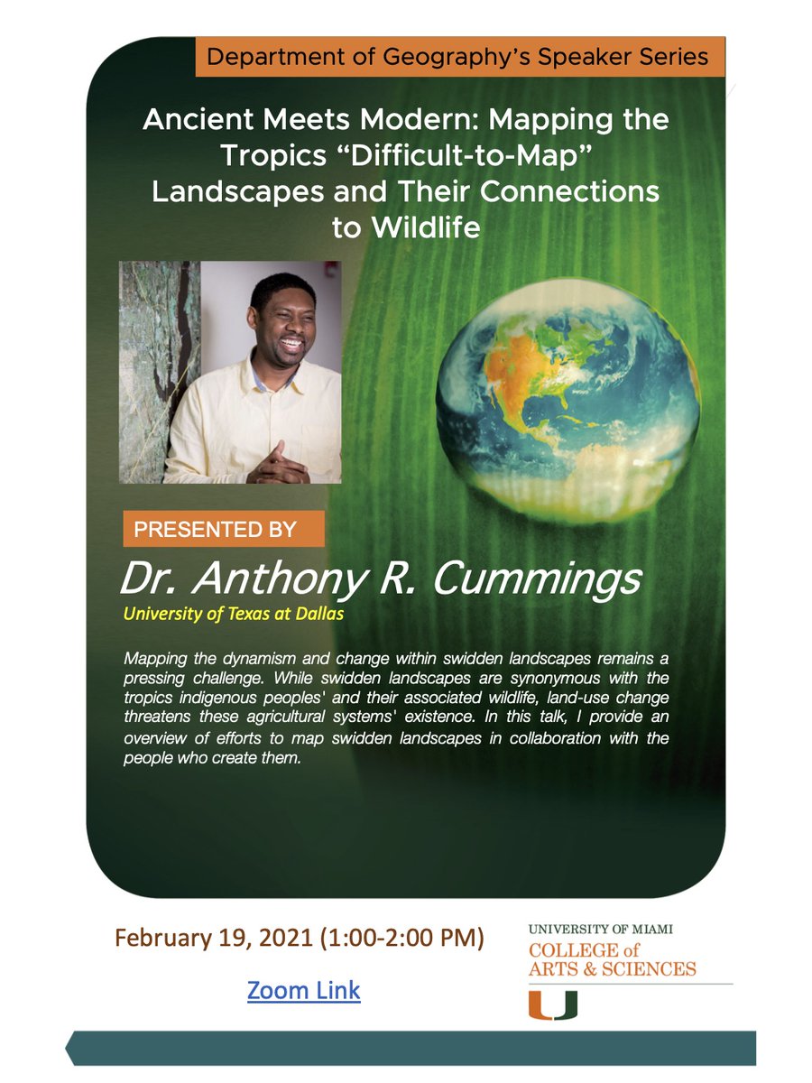 UMspatial's tweet image. Geography Speaker Series for Feb 19th 
bit.ly/3dp4e1r