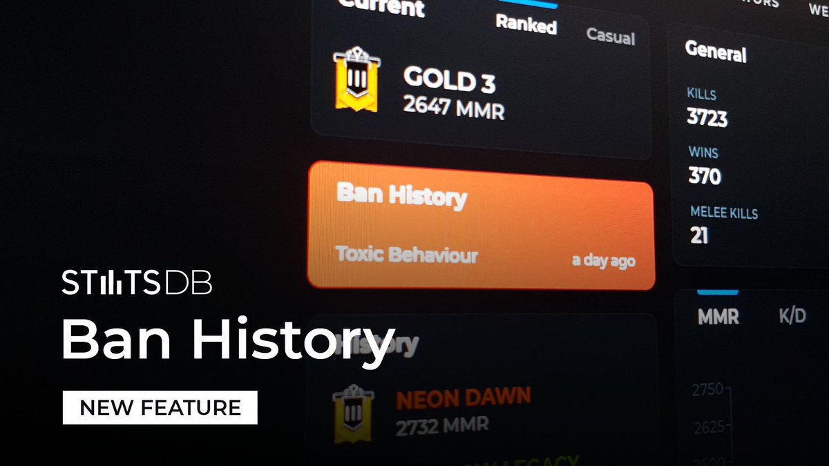R6DBNet's tweet image. Get to know someone better! Check out our new Ban History at r6db.net