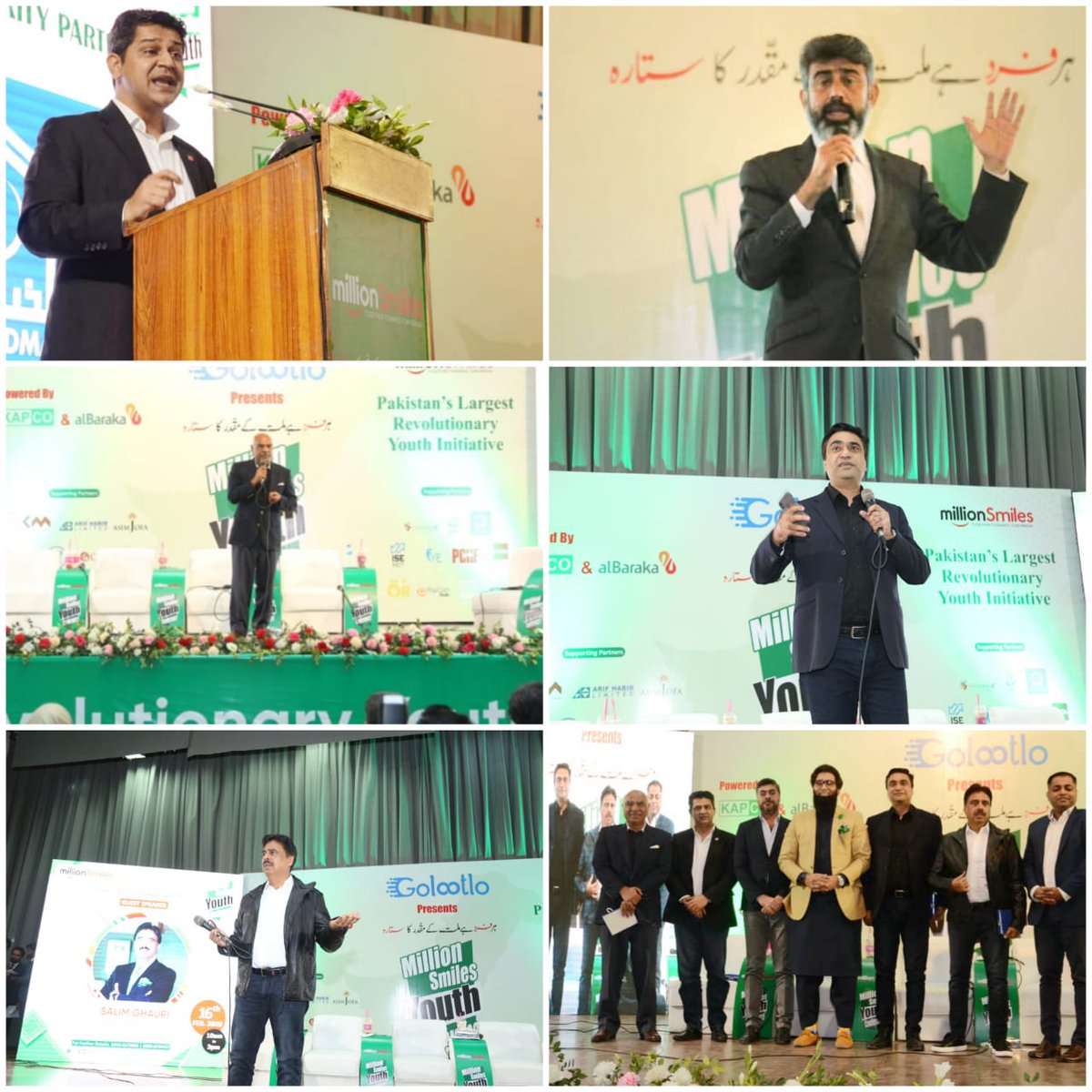 MillionSmilesPK's tweet photo. Interaction of top CEOs with YOUTH to restructure their mindset at #MillionSmiles Youth Conference.
Together, Towards a better Tomorrow !
@irfanwahabkhan @SalimGhauri1
@DrAmjadSaqib
#MSYC20 #MillionSmilesYouthConference https://t.co/L9cYDBXeYO