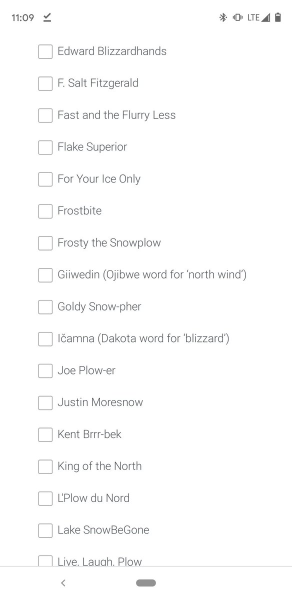 larsleafblad's tweet image. .@MnDOT launched a &quot;Name a Snowplow Contest!&quot;

24,000 ideas submitted!  –

Read all the 50 finalists below and vote for your 8 favorites!!! 

VOTE NOW: dot.state.mn.us/nameasnowplow/