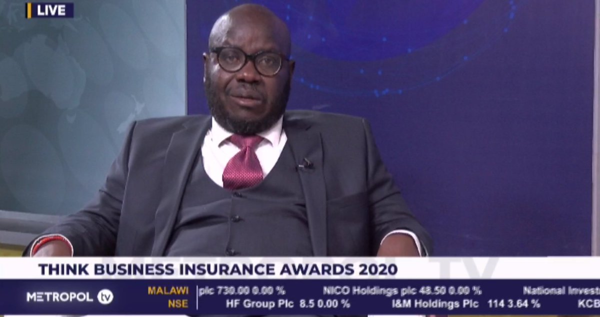 MetropolTVKE's tweet photo. Ochieng Oloo: The insurance sectors need an Insurance charter just like the banking sector in order to get focused more on improving services.
@ThinkBizAfrica
#InsuranceAwards2020
https://t.co/fslEYYdHC6 https://t.co/3sfp1SOFiP