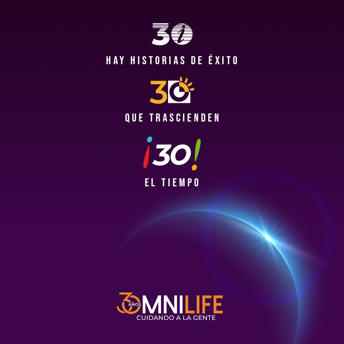 Omnilife's tweet photo. ¡30 Años Cuidando a la Gente! 💜

#OMNILIFE https://t.co/XuScyRFfWC