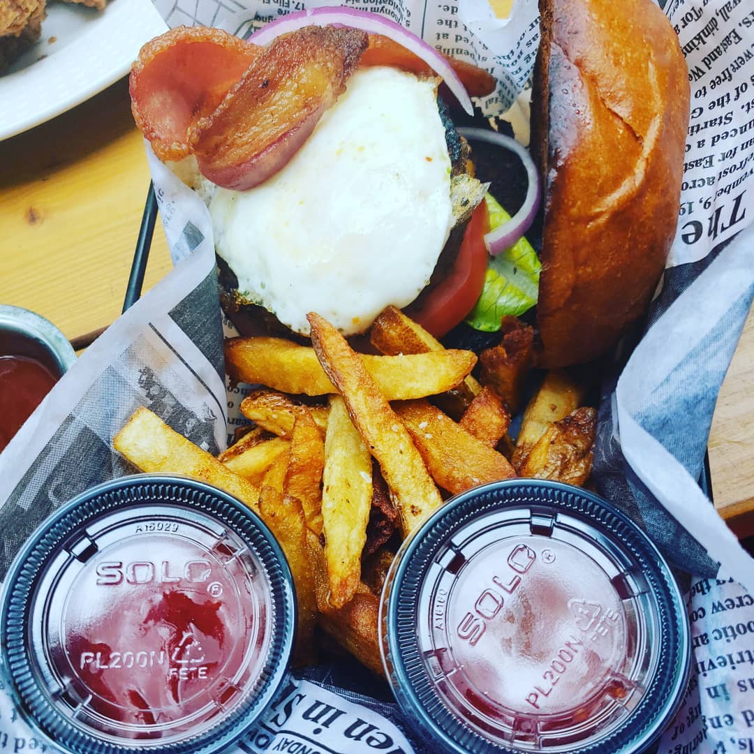 We have some crazy-good specials at Rustik Tavern! Enjoy a draft beer, burger and fries for only $20. Available during brunch and dinner when you dine-in! Our Boozy Brunch and Unlimited Drinks Option is back too. Come enjoy a meal out at Rustik Tavern! rustiktavern.com