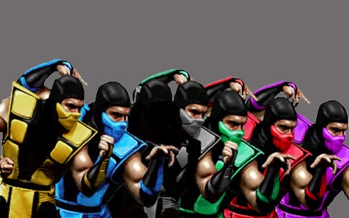 senhor Manual on X: Como reconhecer os personagens em Mortal Kombat:  Sub-Zero, Sub-Zero Amarelo, Sub-Zero Preto, Sub-Zero Verde, Sub-Zero  Vermelho  / X